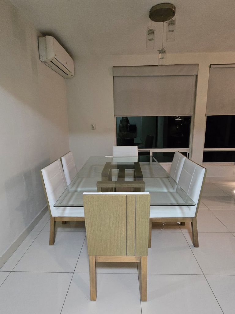 CASA EN RENTA AL PONIENTE EN FRACCIONAMIENTO CERRADO SANTA FE CACTUS COMPLETAMENTE AMUEBLADO Y EQUIPADO