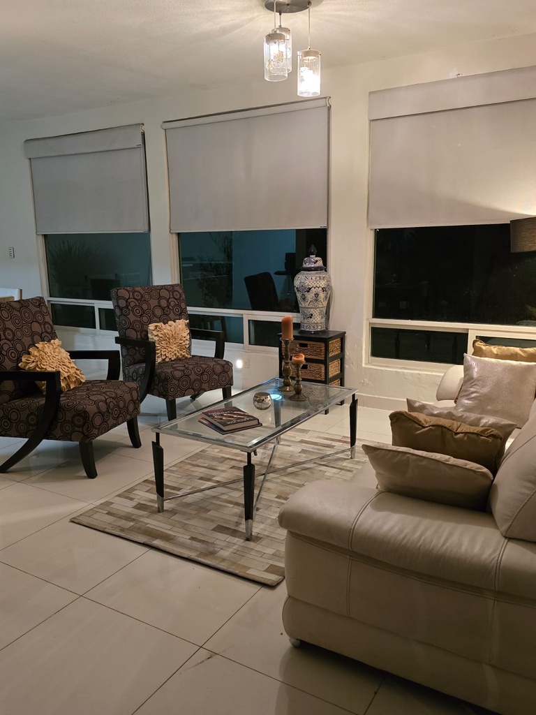 CASA EN RENTA AL PONIENTE EN FRACCIONAMIENTO CERRADO SANTA FE CACTUS COMPLETAMENTE AMUEBLADO Y EQUIPADO